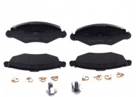 Brake Pad Set, disc brake 13.0460-3975.2 ATE