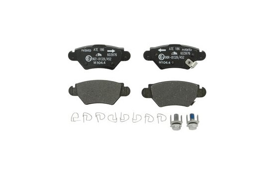 Brake Pad Set, disc brake 13.0460-3976.2 ATE