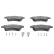 Brake Pad Set, disc brake 13.0460-3978.2 ATE, Thumbnail 2