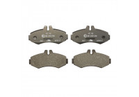 Brake Pad Set, disc brake 13.0460-3980.2 ATE
