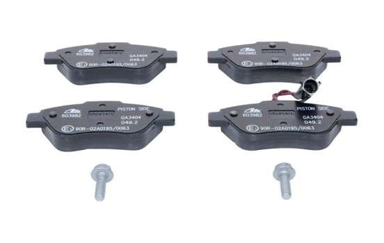 Brake Pad Set, disc brake 13.0460-3982.2 ATE, Image 3