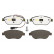 Brake Pad Set, disc brake 13.0460-3983.2 ATE