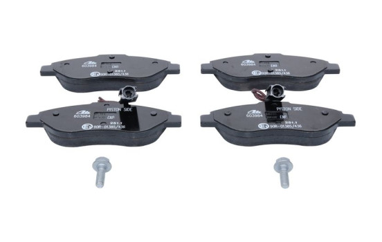 Brake Pad Set, disc brake 13.0460-3984.2 ATE, Image 2