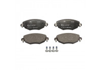 Brake Pad Set, disc brake 13.0460-3987.2 ATE