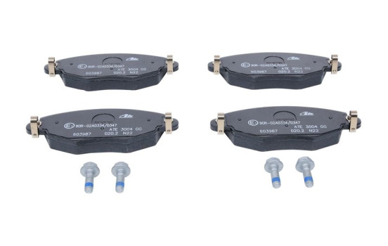 Brake Pad Set, disc brake 13.0460-3987.2 ATE, Image 3