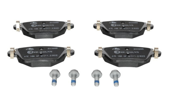 Brake Pad Set, disc brake 13.0460-3988.2 ATE, Image 3