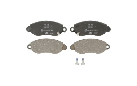 Brake Pad Set, disc brake 13.0460-3993.2 ATE