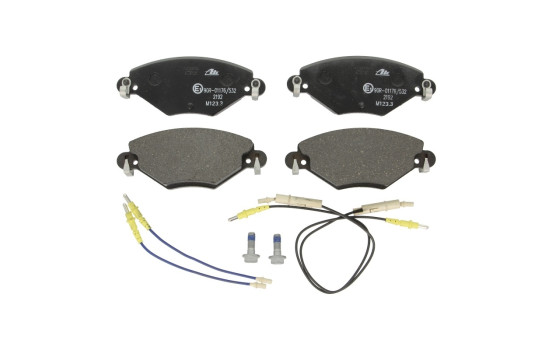 Brake Pad Set, disc brake 13.0460-3997.2 ATE