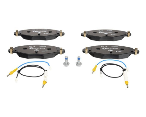 Brake Pad Set, disc brake 13.0460-3998.2 ATE, Image 3