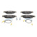 Brake Pad Set, disc brake 13.0460-3998.2 ATE, Thumbnail 3