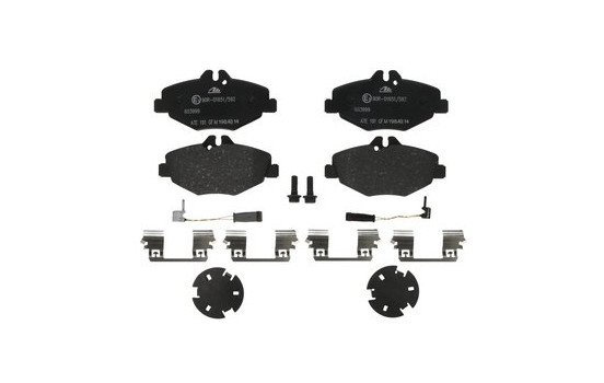 Brake Pad Set, disc brake 13.0460-3999.2 ATE