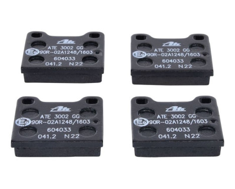 Brake Pad Set, disc brake 13.0460-4033.2 ATE, Image 3