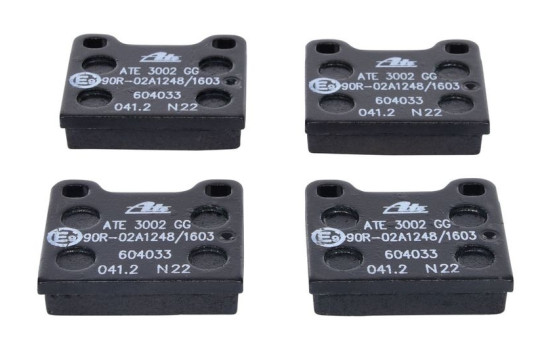 Brake Pad Set, disc brake 13.0460-4033.2 ATE, Image 3