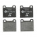 Brake Pad Set, disc brake 13.0460-4044.2 ATE