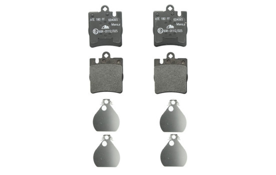 Brake Pad Set, disc brake 13.0460-4065.2 ATE