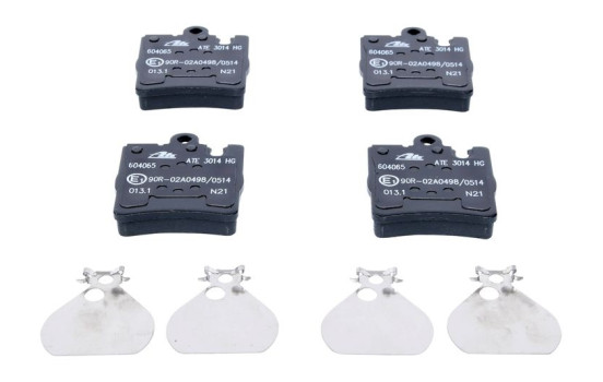 Brake Pad Set, disc brake 13.0460-4065.2 ATE, Image 3