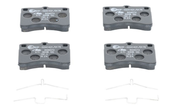 Brake pad set, disc brake 13.0460-4074.2 ATE, Image 2