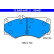 Brake Pad Set, disc brake 13.0460-4401.2 ATE, Thumbnail 2