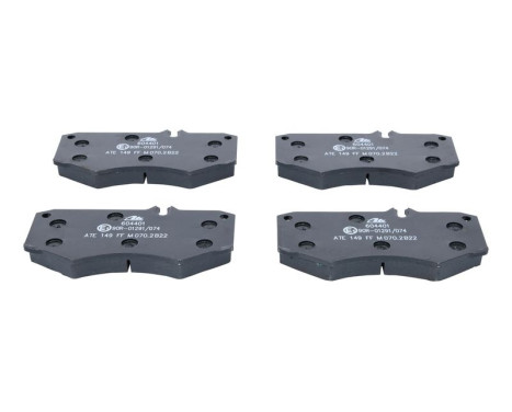 Brake Pad Set, disc brake 13.0460-4401.2 ATE, Image 3