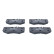 Brake Pad Set, disc brake 13.0460-4401.2 ATE, Thumbnail 3