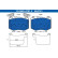 Brake pad set, disc brake 13.0460-4701.2 ATE
