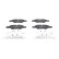 Brake pad set, disc brake 13.0460-4703.2 ATE, Thumbnail 2