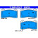 Brake pad set, disc brake 13.0460-4704.2 ATE