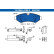 Brake pad set, disc brake 13.0460-4706.2 ATE