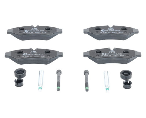 Brake pad set, disc brake 13.0460-4706.2 ATE, Image 2