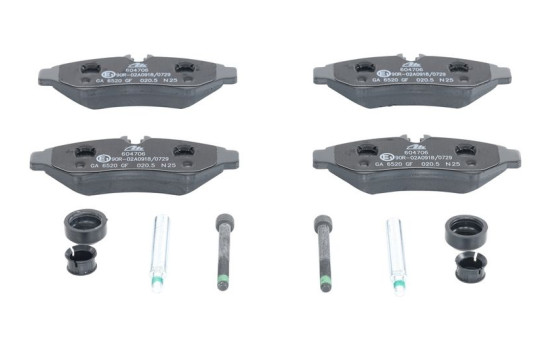 Brake pad set, disc brake 13.0460-4706.2 ATE, Image 2