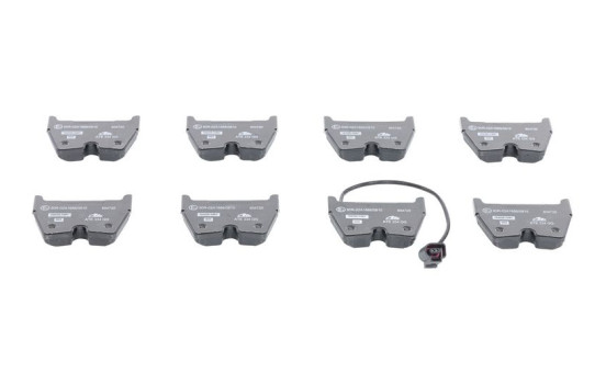 Brake pad set, disc brake 13.0460-4720.2 ATE, Image 2