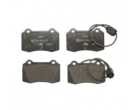 Brake Pad Set, disc brake 13.0460-4801.2 ATE