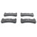 Brake Pad Set, disc brake 13.0460-4806.2 ATE, Thumbnail 3