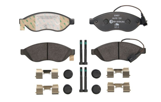 Brake Pad Set, disc brake 13.0460-4807.2 ATE
