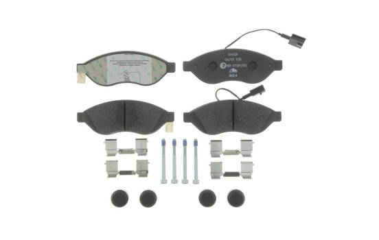 Brake Pad Set, disc brake 13.0460-4809.2 ATE