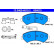 Brake Pad Set, disc brake 13.0460-4810.2 ATE, Thumbnail 2