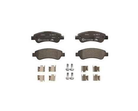 Brake Pad Set, disc brake 13.0460-4812.2 ATE