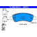 Brake Pad Set, disc brake 13.0460-4812.2 ATE, Thumbnail 2