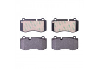 Brake Pad Set, disc brake 13.0460-4817.2 ATE