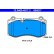 Brake Pad Set, disc brake 13.0460-4817.2 ATE, Thumbnail 2