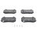 Brake Pad Set, disc brake 13.0460-4818.2 ATE, Thumbnail 3