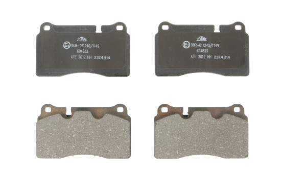 Brake Pad Set, disc brake 13.0460-4833.2 ATE