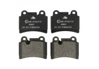 Brake Pad Set, disc brake 13.0460-4834.2 ATE