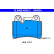 Brake Pad Set, disc brake 13.0460-4834.2 ATE, Thumbnail 2