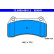 Brake Pad Set, disc brake 13.0460-4841.2 ATE