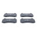 Brake Pad Set, disc brake 13.0460-4841.2 ATE, Thumbnail 2