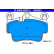 Brake Pad Set, disc brake 13.0460-4842.2 ATE, Thumbnail 2