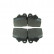 Brake Pad Set, disc brake 13.0460-4844.2 ATE