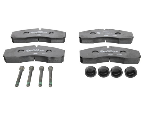 Brake Pad Set, disc brake 13.0460-4847.2 ATE, Image 3