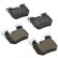 Brake Pad Set, disc brake 13.0460-4849.2 ATE